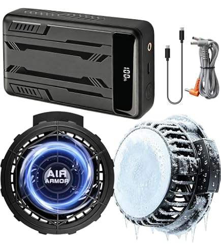 Amazon.co.jp: Midori Anzen WE20FSHP High Power Fan Set for Cool